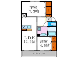 ウチカイトの物件間取画像